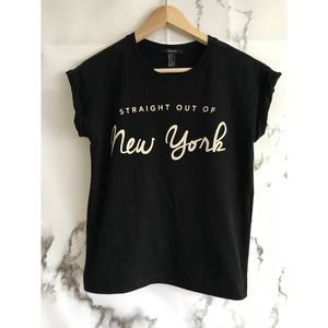 Forever 21 "Straight Out Of New York" Graphic Tee